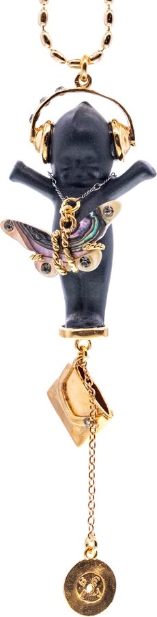 GEM Kingdom Black / Gold Happy Baby - Dj Party Black And Gold