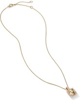 Thumbnail for your product : David Yurman Chatelaine' diamond citrine 18k yellow gold pendant necklace