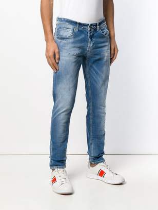 Dondup faded straight leg jeans