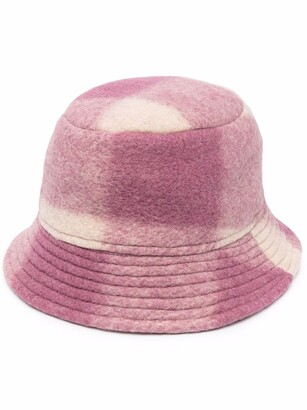 Isabel Marant Tartan-Check Bucket Hat