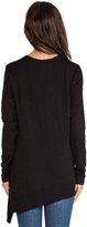 Thumbnail for your product : Wilt Slub Jersey Long Sleeve Mixed Tunic
