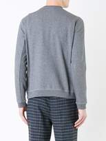 Thumbnail for your product : Kent & Curwen knit panel sweatshirt