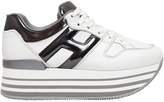 Hogan 70mm Maxi 222 Leather Sneakers 