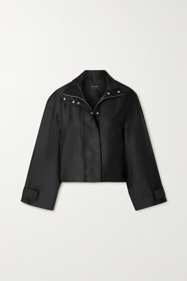 low classic leather jacket