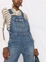 Thumbnail for your product : Victoria Beckham Classic Wide-Leg Dungarees
