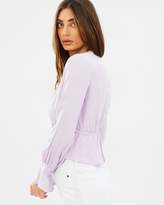 Thumbnail for your product : Bardot Leonie Wrap Blouse