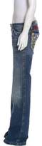 Thumbnail for your product : DSQUARED2 Distressed Low-Rise Jeans