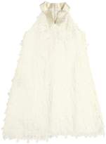 Thumbnail for your product : La Stupenderia Georgette Dress W/ Floral Appliques