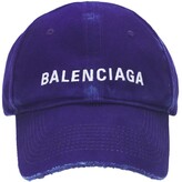 Thumbnail for your product : Balenciaga Vintage Denim Baseball Cap