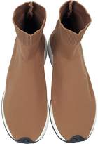 Thumbnail for your product : Joshua Sanders Fly To Paris Camel Nylon Sock Unisex Sneakers