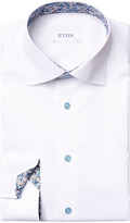 Thumbnail for your product : Eton Men's Slim-Fit Solid Dress Shirt w/ Daisy Details