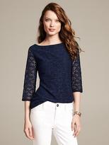 Thumbnail for your product : Banana Republic Mosaic Lace Top