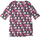 Thumbnail for your product : Milly Owl Print Three-Quarter Sleeve Dress