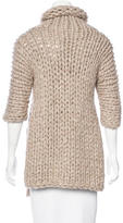 Thumbnail for your product : J Brand Short Sleeve Open-Knit Sweater