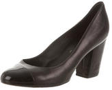 Thumbnail for your product : Chanel Leather CC Pumps