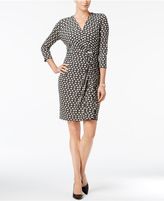 Thumbnail for your product : Charter Club Printed Wrap Dress, Created for Macy's