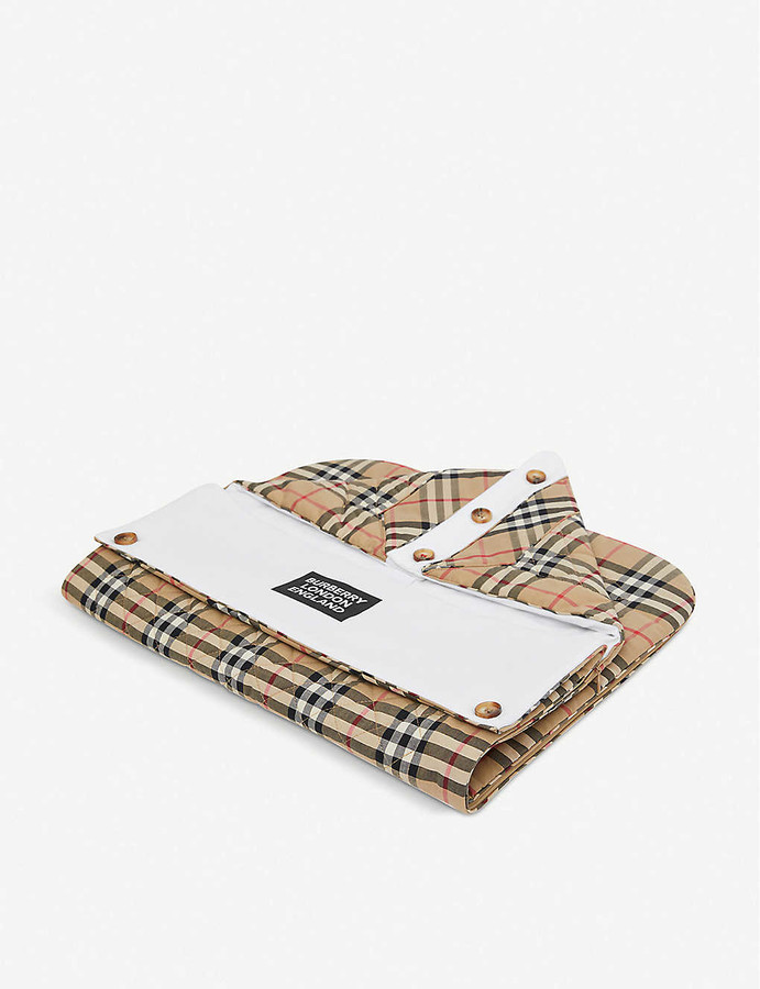 burberry baby blanket