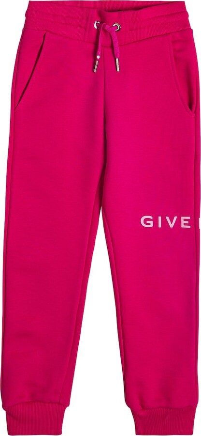 Givenchy Kids Logo cotton-blend sweatpants