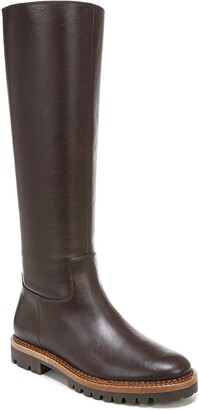 Vince Collin Water Resistant Knee High Lug Boot - ShopStyle