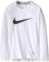 Thumbnail for your product : Nike Kids - Cool HBR Comp Long Sleeve Boy's Workout