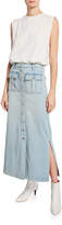 Thumbnail for your product : Current/Elliott The Surfview Denim Maxi Skirt