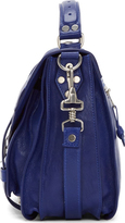 Thumbnail for your product : Proenza Schouler Cobalt Blue Leather PS1 Medium Messenger Bag