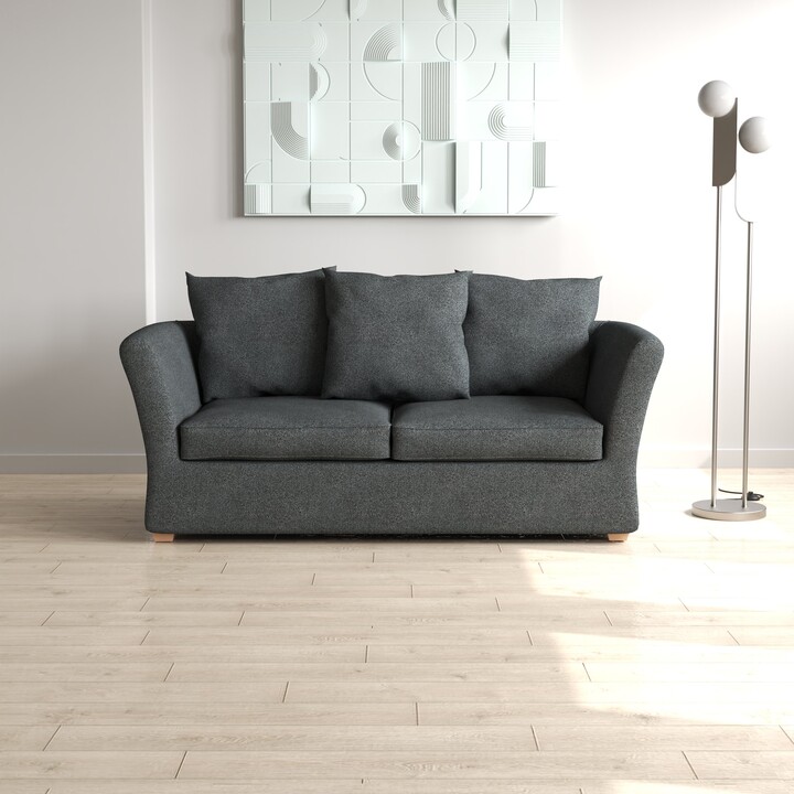 Dunelm Emmett Flatweave Sofa Bed Grey ShopStyle