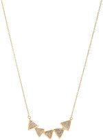 Thumbnail for your product : Jennifer Meyer Trillion Diamond & Gold Pendant Necklace