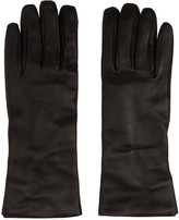 Thumbnail for your product : Ann Demeulemeester Black Leather Classic Gloves