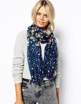 Thumbnail for your product : Cath Kidston Clifton Rose Wool Shawl