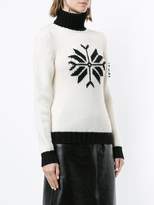 Thumbnail for your product : Chanel Pre Owned Funnel Neck Intarsia Jumper