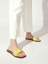 Thumbnail for your product : Charles & Keith Buckle Strap Slide Sandals