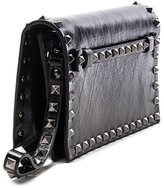 Thumbnail for your product : Valentino Rockstud Noir Small Clutch