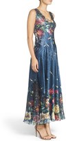 Thumbnail for your product : Komarov Women's Lace & Charmeuse A-Line Gown & Shawl