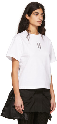 we11done White Cotton T-Shirt