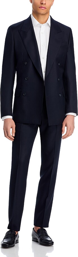 Boss x David Beckham Double Breasted Wool Suit