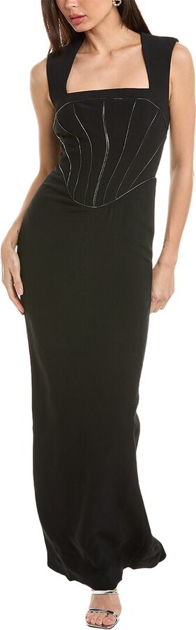 Et Ochs Sienna Flash Piping Gown