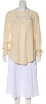 Thumbnail for your product : Etoile Isabel Marant Embroidered Long sleeve Tunic
