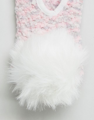 ASOS Holidays Cozy Footlet Socks With Pom