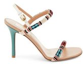 Thumbnail for your product : Valentino Garavani 14092 Beaded Open Toe Sandals