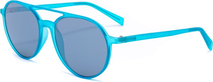 Italia Independent Blue Acetate Sunglasses