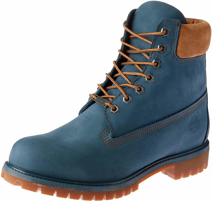 timberland 6 inch navy blue