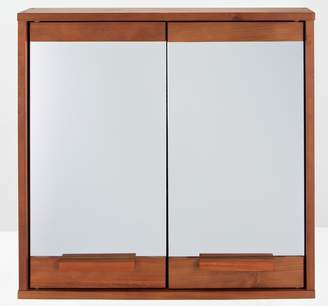 Argos Home Cranbrook Solid Pine Mirrored Wall Cabinet