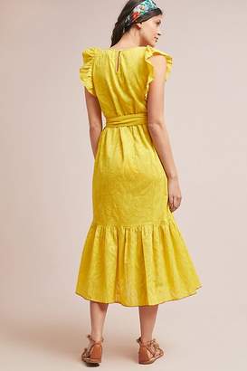 Golden Textured Dress
