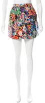 Thumbnail for your product : See by Chloe Silk Printed Skirt