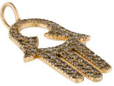 Thumbnail for your product : Jennifer Fisher 14K Diamond Hamsa Pendant