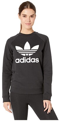 adidas trefoil logo sweatshirt