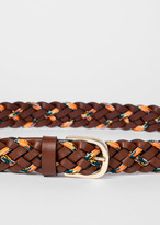 Thumbnail for your product : Paul Smith Women's Brown 'Climbing Rope' Braided Belt
