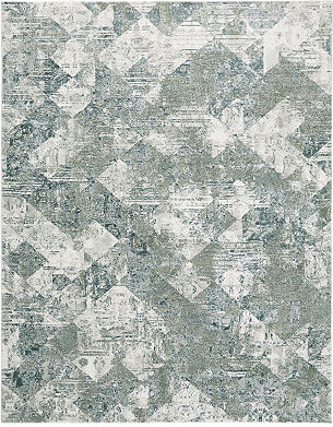 Weave And Wander Halton Diamond Machine Made Indoor Rectangle Accent Rugs