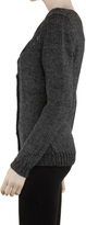 Thumbnail for your product : Max Studio Heathered Charcoal Chunky Cardigan